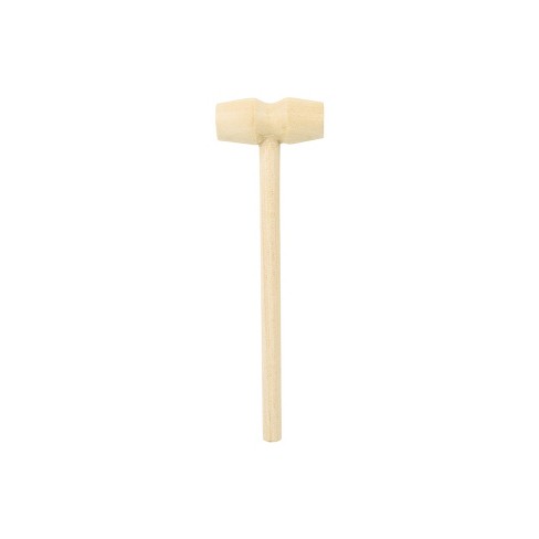 O'Creme Mini Wooden Mallet, Chocolate-Heart-Breaking Hammer to Open Chocolate Bombs or Hearts and Get The Treats Inside - 20 Pieces