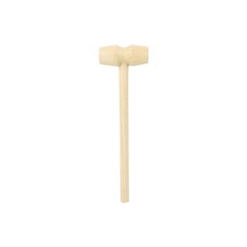 O'Creme Mini Wooden Mallet, Chocolate-Heart-Breaking Hammer to Open Chocolate Bombs or Hearts and Get the Treats Inside (1 Piece)
