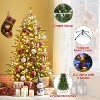 Yaheetech 4.5Ft/6Ft/7.5Ft Pre-Lit Christmas Tree with Multicolor LED Lights - 4 of 4