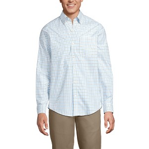 Lands' End Men's Traditional Fit No Iron Twill Shirt - 1 of 3