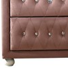 Acme Furniture Reggie Dresser Pink Fabric - 4 of 4
