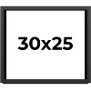 PosterPalooza | Shadow Box 1.5" Depth Black Picture Frame - UV Acrylic, Backing Board, Hanging Hardware - 2 of 4