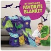 Dan&Darci Dinosaur Tuck 'N Tie Blanket Making Kit – DIY No-Sew Fleece Blanket, 32" x 48", Gifts for Boys - 4 of 4