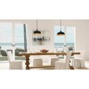 Urban Ambiance Luxury Rustic Pendant,  11''H x 16''W,  Matte Black Finish, ULB2010 - 2 of 4
