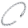 Pompeii3 Men's Marine Link 14k Gold (16gram) or Platinum (26gram) 6mm Bracelet 8.5" - 2 of 4