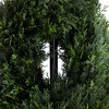 Nearly Natural 7-ft Double Pond Cypress Spiral Topiary UV Resistant (Indoor/Outdoor) - 3 of 4