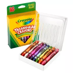 Binney & Smith Crayola Triangle Crayons 16/Bx 52-4016