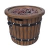 VYNXARIA 25-Inch Round Fire Pit,40000 BTU Outdoor Fire Feature for Warm Gatherings and Relaxation - 3 of 4