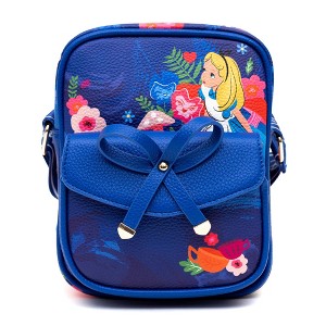 WondaPop Disney Alice in Wonderland Luxe 8" Crossbody Bag - 1 of 4