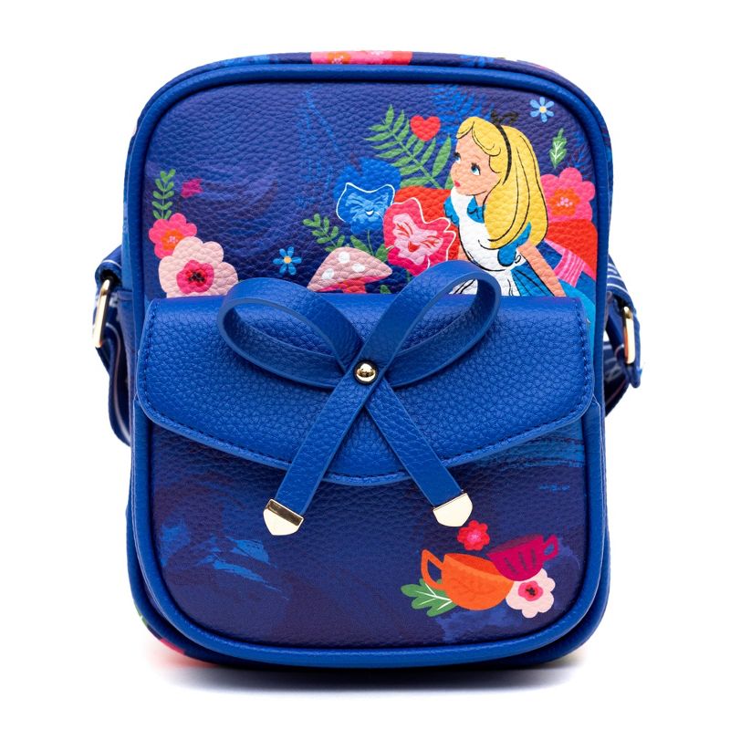 WondaPop Disney Alice in Wonderland Luxe 8" Crossbody Bag, 1 of 7