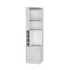Chery Life Corner Bar Cabinet With Glass Rack, Double Door Cabinet, Eight Built-In Wine Rack - 2 of 4