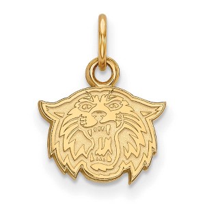 Black Bow Jewelry 10k Yellow Gold Villanova Wildcats NCAA Extra Small Pendant - 1 of 3