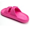 Womens Slip-on Sandals – Casual, Cute & Comfortable Slippers for Summer – Use Indoor or Outdoor adjustable buckle straps - 4 of 4