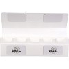 Monster Protectors Magnetic Five Deck Box- White, Holds 375 Gaming TCGs, Self-Locking Closure, Use w Standard & Smaller Size Gaming Trading Cards - 2 of 4