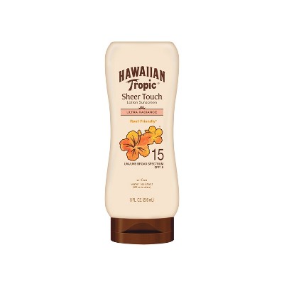 tropic hawaiian sunscreen spf radiance ozono sudor kroger suncreen spectrum