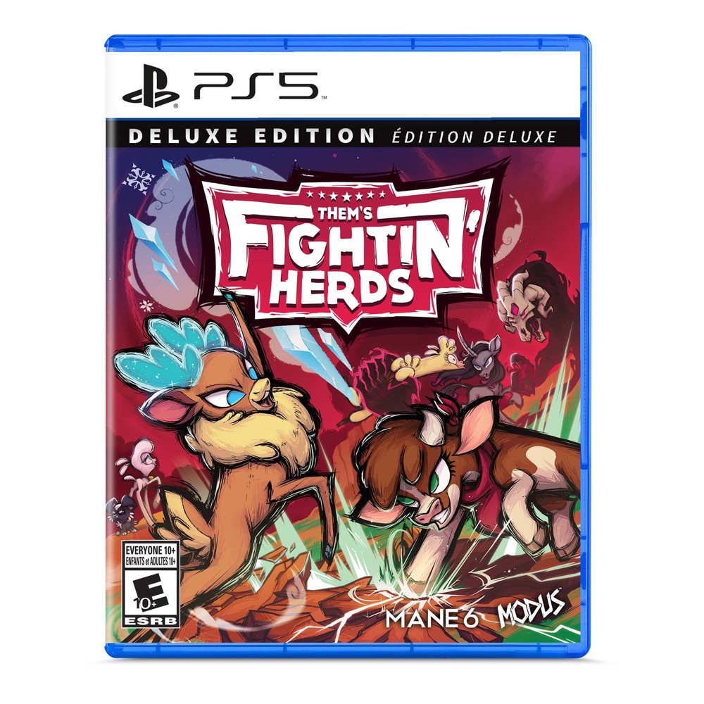 Photos - Game Them's Fightin' Herds: Deluxe Edition - PlayStation 5