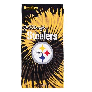 NFL Pittsburgh Steelers Pyschedelic Beach Towel
