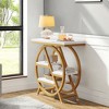 Kumasinova 25.59" Console Table,Entryway Table with 4 Open Storage Shelves,Sofa Table for Entryway,Hallway,Living Room - 4 of 4