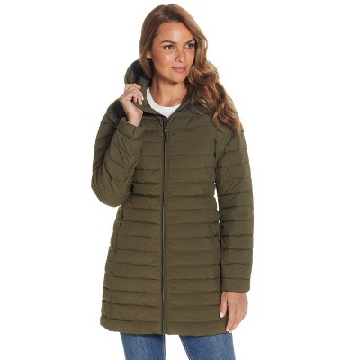Weatherproof Women's Modern Shaped Puffer with Stretch