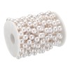 Unique Bargains Faux Pearl Beading Chain with Spool for DIY Necklace Bracelet - 3 of 4