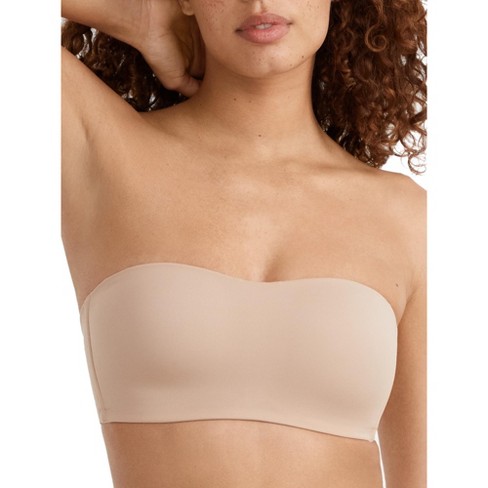 All.You. LIVELY Women's No Wire Strapless Bra - Toasted Almond 36C