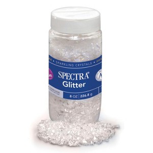 Spectra Glitter, Random Disco Glitter Flakes, 8 oz., 1 Jar (Pack of 2) - 1 of 1