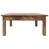 vidaXL Coffee Table Various shades of brown Solid mahogany wood Medium - 2 of 4