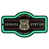 Northlight LED Lighted 'Route 66 Service Station' Neon Style Wall Sign - image 2 of 3