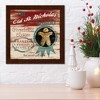 Courtside Market Old St. Nick bakery 8x8 Framed Art Board - 2 of 2