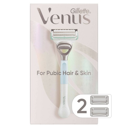 Venus For Pubic Hair Skin Women S Razor 2 Razor Blade Refills Target