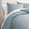 GAIAM Relax 100% Cotton Garment Washed Ribbed 3pc Comforter Set - image 4 of 4