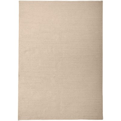 Colonial Mills Sunbrella Solid - Ash 2 Ft.x3 Ft. Rectangle Rug Indoor ...