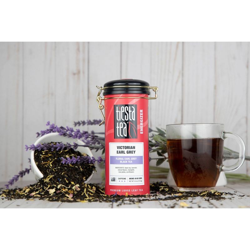 Tiesta Tea Victorian Earl Grey, Black Loose Leaf Tea Tin - 4oz, 2 of 4