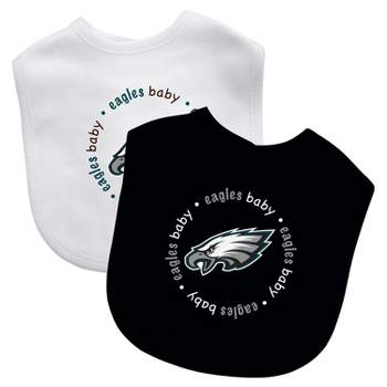 BabyFanatic Officially Licensed Unisex Baby Bibs 2 Pack - NFL Philadelphia Eagles