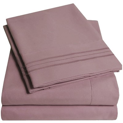 Home Mart Goods Rose Luxury Extra Soft Deep Pocket Fresh Breathable Sheet Set