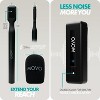 Movo Wireless Mini UC Duo Dual Ultra Compact Wireless Lavalier Microphones for iPhone 15 and up with Handheld Adapter - 3 of 4