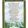 Manual Woodworkers and Weavers 23rd Psalm Wall Hanging – 26x36 Inch Cotton Tapestry with Finial Rod for Traditional Christian Decor - 3 of 3