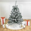 Northlight Medium Heavily Flocked Madison Pine  Artificial Christmas Tree - 3' - Unlit - 2 of 4