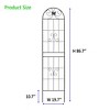 NicBex Metal Garden Trellis for Climbing Plants Lattice Panels for Outside Rustproof Arch Trellis for Garden - 4 of 4