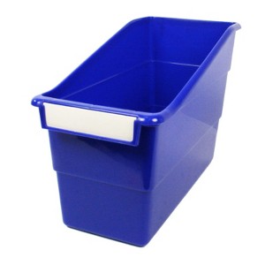 Romanoff Tattle Shelf File, Blue - 1 of 1