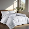 Peace Nest All Season White Down Alternative Duvet Comforter Insert with Jacquard Cover - 2 of 4
