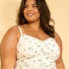 Women's Tab Front Full Coverage One Piece Swimsuit - Shade & Shore™ - 3 of 3
