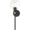 Livex Lighting Downtown 1 - Light Sconce in  Bronze/Antique Brass - 4 of 4