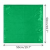 Elerevyo Women's Solid Satin Scarves Small Square Neck Scarf Neckerchief 19.7"x19.7" - 3 of 4