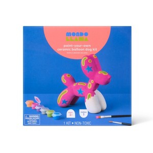 Ceramic Balloon Animal Dog Painting Craft Kit - Mondo Llama™ : Target