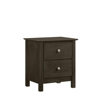 New Classic Furniture,Zodiac 2 Drawer Nightstand-Gray