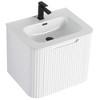 Caskvalley Modern Bathroom Vanity with Straight Fluted Design - Sink Included - 4 of 4