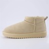 CUSHIONAIRE Hip 2 Genuine Suede Ankle Boots for Women, Cozy Faux Shearling Lining Pull On Winter Womens Boots - 2 of 4