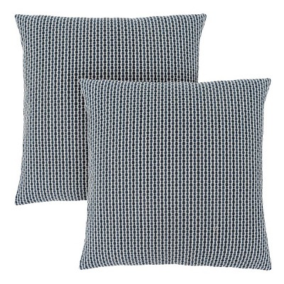 TopComfy Support Pillow Decorative Throw Pillow Set with Classic Dot Design for Sofa or Bed Use, Blue, 17"*17"*3"
