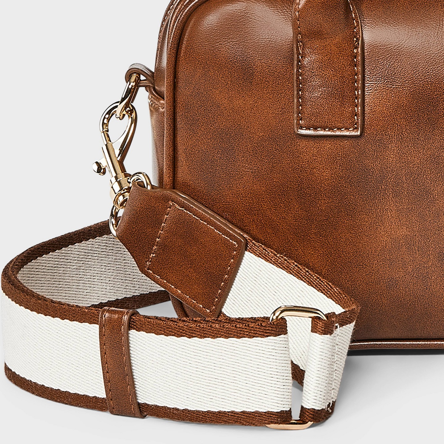 Сумка Universal Thread Small Satchel Handbag, цвет: Коричневый — фото 5